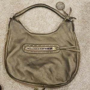 Bronze Leather Lnea Pele  Purse